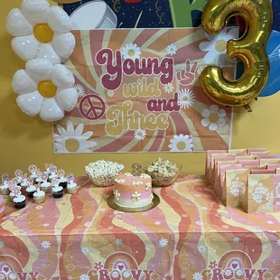 Cake setup