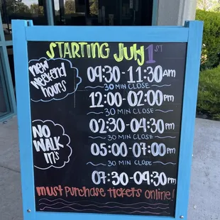 Hours as of July 1, 2023