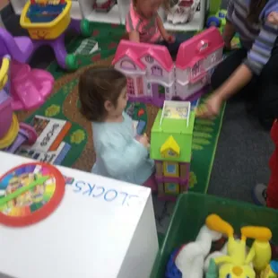 Playing with Ms. Teresa