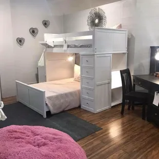 Twin-Full Loft available in 3 finishes.