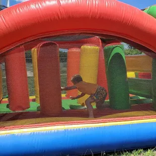 40 foot extreme obstacle course