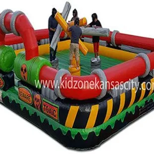 Joust anyone? 4 people can play at a time for better guest flow.