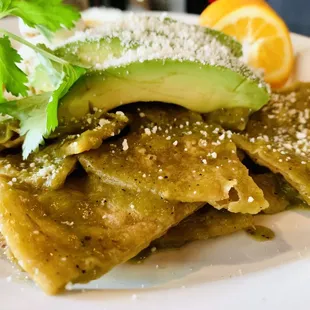 Chilaquiles verdes