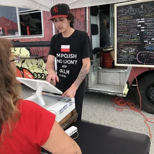 Helpful cashier July 2 at  Anderson Snow Park