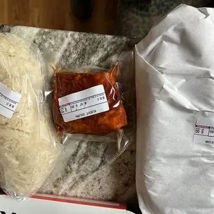 Hungarian bacon Fresh sauerkraut