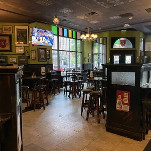 the interior of the restaurant