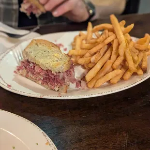 Reuben and fries