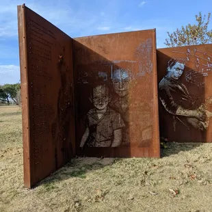 The brothers as children