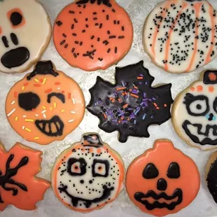 halloween sugar cookies