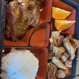 Beef Teriyaki and Chicken Teriyaki