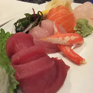 Sashimi dinner!