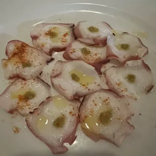 Smoked Octopus Carpaccio