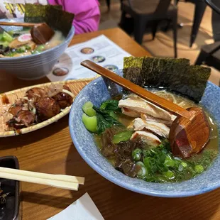 Shoyu &amp; Tonkotsu Ramen