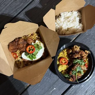 Killer noodles and soft shell crab curry