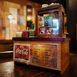 a coca cola machine