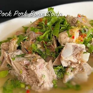 Super Rock Pork Bone Soup