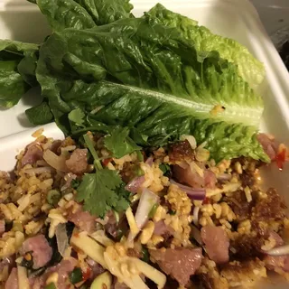 Nam Khao (Crispy Rice Salad)