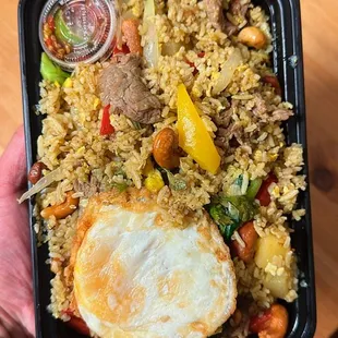 Pineapple fried rice