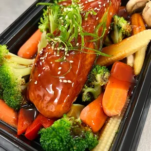 Salmon Teriyaki