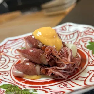 Baby Squid | @sushitraveler