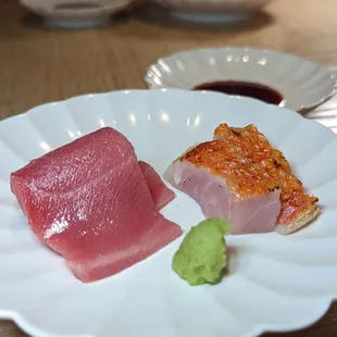 Chu Toro and red snapper