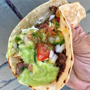 Steak Tacos.