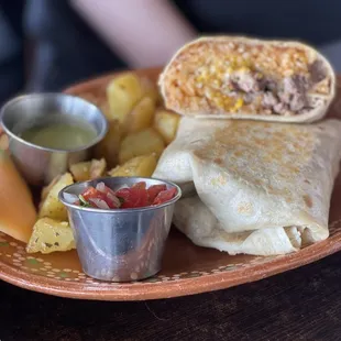 Asada Breakfast Burrito 5/5 stars