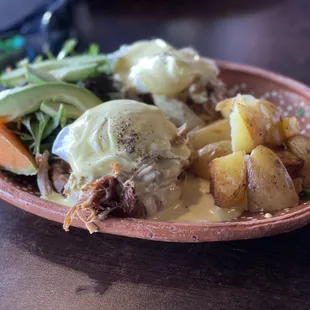 Carnitas Egg Benedict 5/5 stars