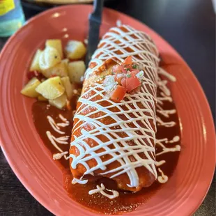 Wet Carne Asada Burrito