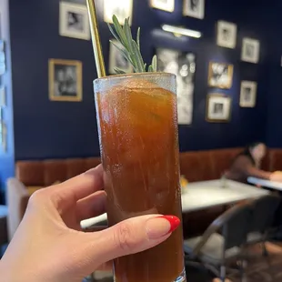 CRAN-MERRY ESPRESSO FIZZ MOCKTAIL