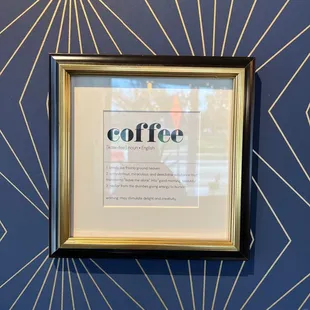 Definition of coffee!