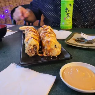 Tempura SD roll, Tempura spicy tuna