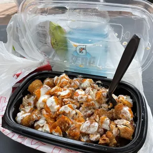 Kikis Fries (with Chicken)