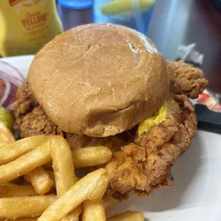 Pork Tenderloin Sandwich