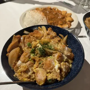 Chicken Katsudon, Katsu Curry