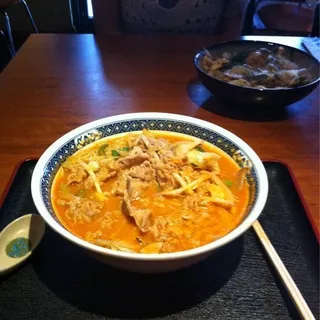 Spicy Beef Miso Ramen