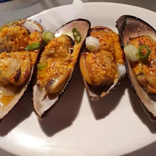 Spicy Green Mussels