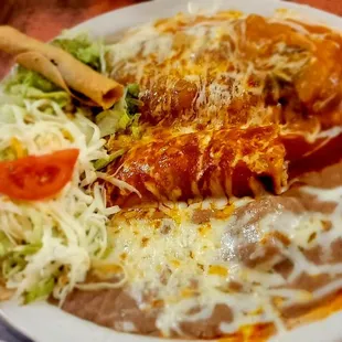 Combo #3 plate- the chili relleno was my favorite part!