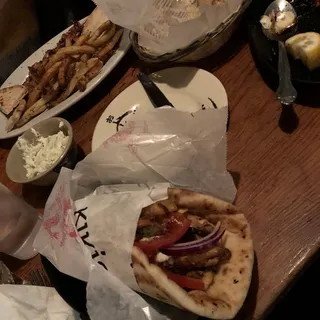 Chicken Gyro Pita Sandwich
