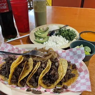 Fajita mini tacos