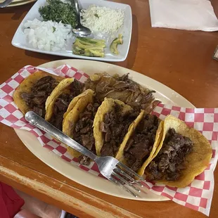Mini Tacos Mexicanos Orden de 6