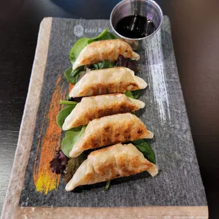 Fried gyoza