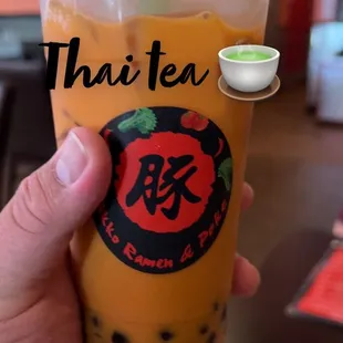 Thai tea
