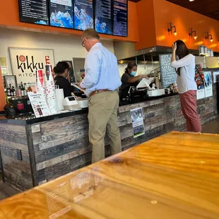 Walk-in ordering