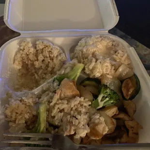 Hibachi chicken