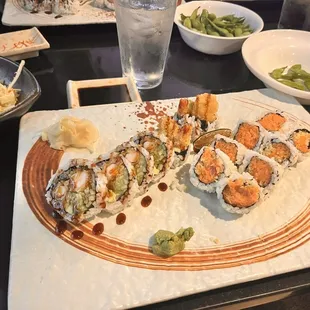 sushi, food, sushi and sashimi, sashimi
