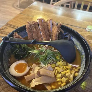 Curry Pork Katsu Miso Ramen