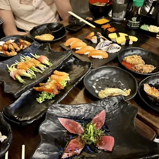 The spread !!