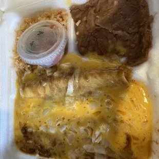 Trio of Enchiladas