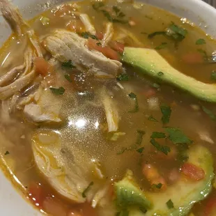 Sopa de pollo